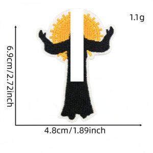Cartoon fabric patch #6