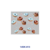 oly-a7721f3732bb1658900375faed4d1caa Wholesale 2/4/8pcs Donut Ice Cream Bow Floral Graphic Mini Cup Keychain Sticker