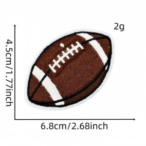 Rugby cloth patch 6#