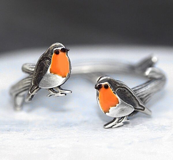oly-a7986ce5cf46ba6eae69daac556be53f Wholesale Retro Style Simple Bird Ring Fashion Accessory for Gift Boutique Resale