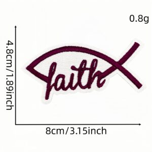 Cartoon english word cloth sticker 16#