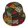 Wholesale Bohemian Reversible Bucket Hat Unisex Sun Protection Casual Fashion Accessory