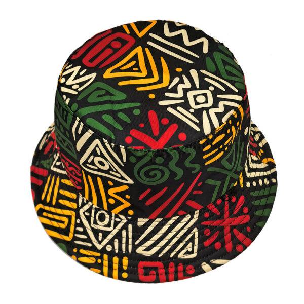 Wholesale Bohemian Reversible Bucket Hat Unisex Sun Protection Casual Fashion Accessory