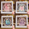oly-a7c8e1f74e145eac40e55dd210fb663b Wholesale Colorful Shell Flower Glass Bracelet Box Set Kids Jewelry Accessory for Party Favors Everyday Wear