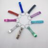 Wholesale Trendy Rhinestone Bottle Opener Keychain White Zinc Alloy Travel Commemoration Gift Boutique Resale
