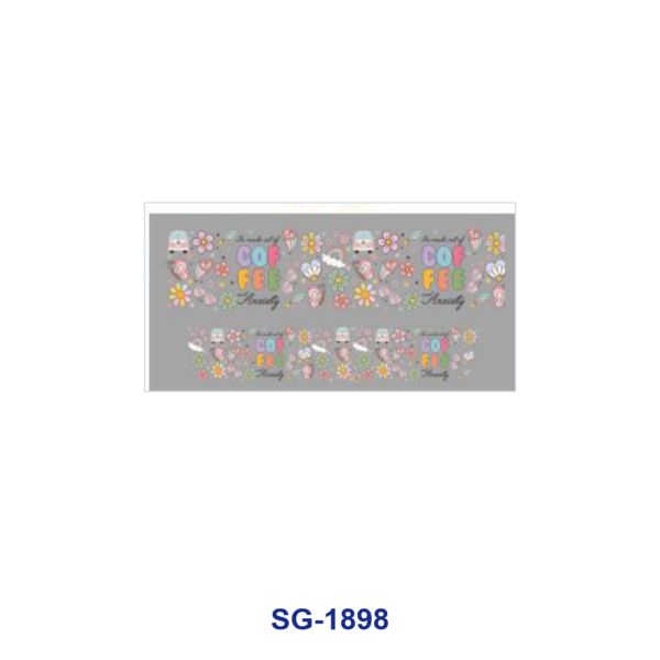 oly-a7f7ce7b3e30ee446daf7953f88e1d40 Wholesale 8pcs Nurse Element, Letter Quote Sports Team Logo Pattern 3oz Cup Stickers Wrap OLY Exclusive