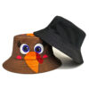 Wholesale Fashion Chicken Pattern Bucket Hat Sun Protection for Daily Wear