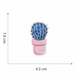10#-Cactus cloth stickers