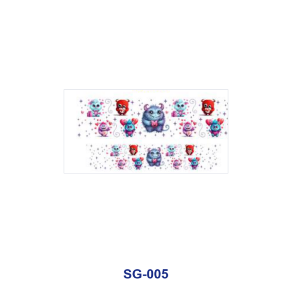 oly-a80d8c50a195819dee67864c76edc66e Wholesale 8pcs Beautiful Cartoon 3oz Cup Stickers Wrap OLY Exclusive