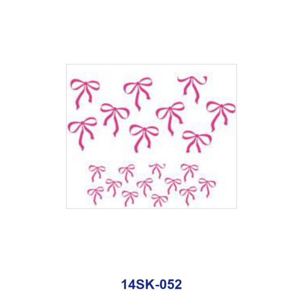 Wholesale 2/4/8pcs Bow Cherry Flower Pattern Mini Cup Keychain Sticker