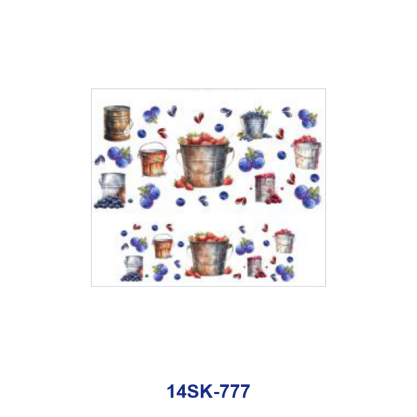 oly-a826a9b375a4ec31220c751237bbb8a2 Wholesale 2/4/8pcs Watercolor Floral Fruit Print Mini Cup Keychain Sticker