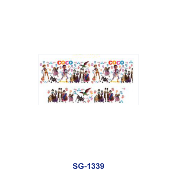 oly-a8288374d067d2a039a005c862ec40bf Wholesale 8pcs Mixed Cartoon Animal Leopard Western Rainbow Print 3oz Cup Stickers Wrap OLY Exclusive