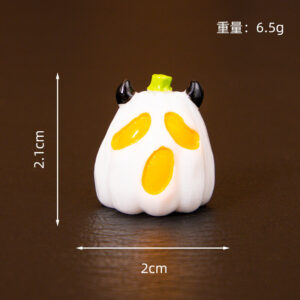 White little devil pumpkin