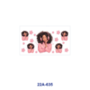 oly-a8500fa7aa6e3cc0f66c13694349b228 Wholesale 5pcs Cozy Warm Tone Cartoon Lounge Girl Donut Popcorn Bow Daisy Sunflower Check Border Assorted Decor Prints 16oz Cup UV DTF Wraps
