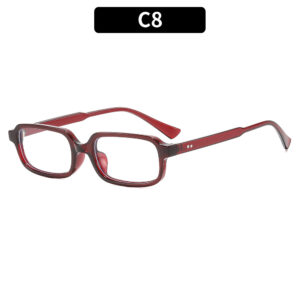 C8-burgundy frame white tablets