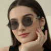 oly-a85dd316353c335fc09ea30688daca31 Wholesale Trendy Rimless Round Sunglasses Gold Frame Gray Lens UV400 Sun Glasses for Vacation Travel Fashion Accessory