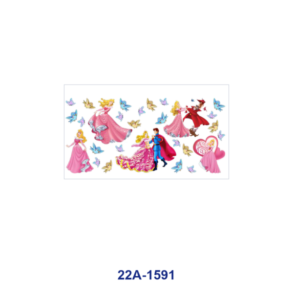 Wholesale 5pcs Soft Pastel Dreamy Watercolor Fantasy Gown Maiden Fantasy Castle Silhouette Fairy Tale Side Character Butterfly Rose Heart Floral Mixed Decor Prints 16oz Cup UV DTF Wraps OLY Exclusive