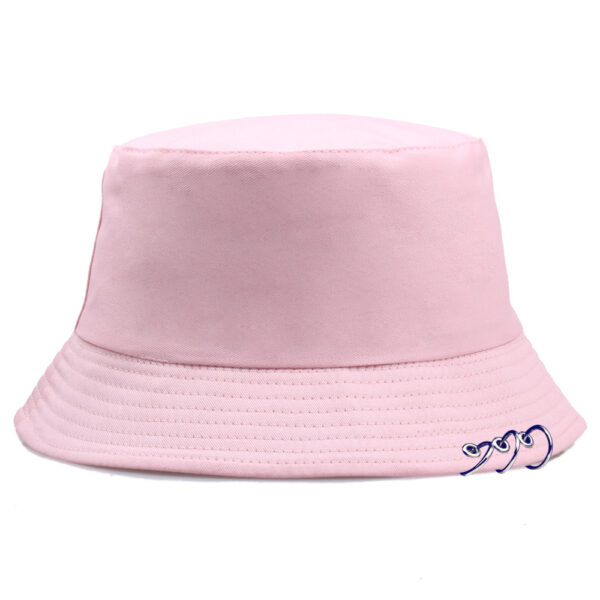 oly-a86094e5614e2644986255beb1a31bee Wholesale Korean Style Hip Hop Fisherman Hat with Large Rivet Rings Unisex Fashion Accessory for Party Gift