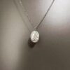 oly-a876465500003e40a1b1ed92d4c076fb Wholesale Vintage Double Sided Angel Pendant Necklace, Zinc Alloy, Box Chain, Fashion Accessory for Women
