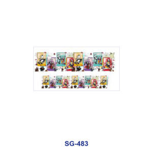 SG-483 / 8pcs / 16*7cm