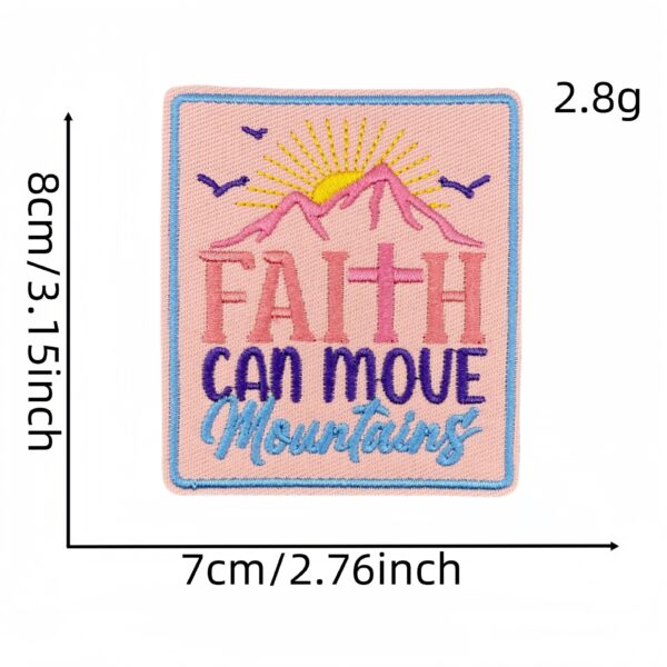 Wholesale Trendy Cartoon Colorful English Embroidered Quote Patches Decorative Clothing Accents DIY Craft Supply