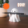 Wholesale Cute Ghost Pen Holder Resin Desk Decoration Gift