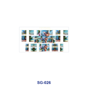 SG-026 / 8pcs / 16*7cm