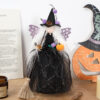 Wholesale Halloween Witch Butterfly Doll with Silk Cloth Decorative Ornament for Home Party Gift Resale