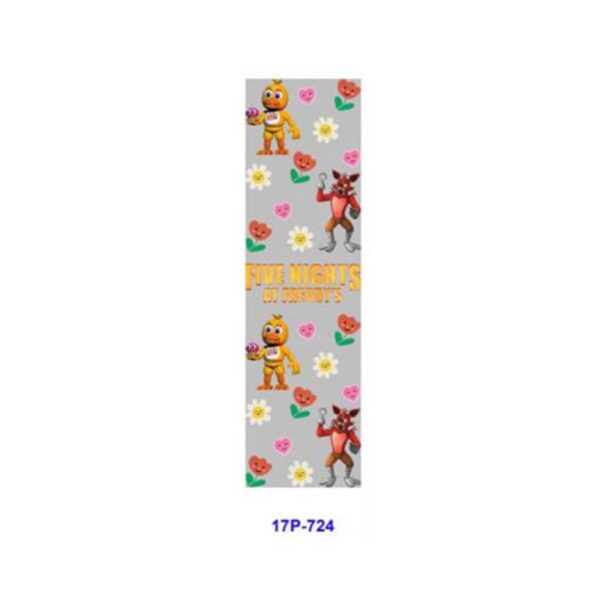 Wholesale 2/8/16pcs UV DTF Stickers Classic FNAF Horror Game Graphics Pen and Bookmark Stickers