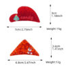 oly-a8dddcc6cbb2c41c31d8ae045487d5bb Wholesale Acrylic Hair Clip Christmas Santa Design Fashion Hair Accessory for Women