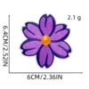 oly-a8ef27d8643592cefbff56268c508f6e Wholesale Colorful Embroidered Bee and Flower Patch for Summer Clothing DIY Accessory