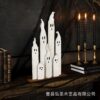 Wholesale Halloween Ghost Wooden Decoration Cute Resale Desktop Ornament