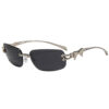 oly-a9248a53b39252b198337afffebe8dcc Wholesale Fashion Rimless Sunglasses Y2K Star Butterfly Design Women's Sun Protection Eyewear