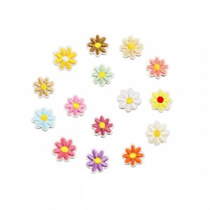 Small Flower Applique Set (15 Pieces)
