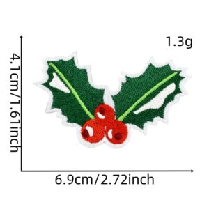 Christmas cloth stickers 20#