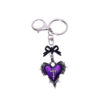oly-a95d465c78cbbe52e815bc9a8fd0a1bf Wholesale Zinc Alloy Gothic Black Heart Keychain Pendant, Boutique Car Key Accessory