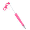 oly-a97b385a7b092b52baae1c7145822d63 Wholesale Rotating Beaded Keychain Pen Plastic Ballpoint Pen 1.0mm Tip for Office School Gift