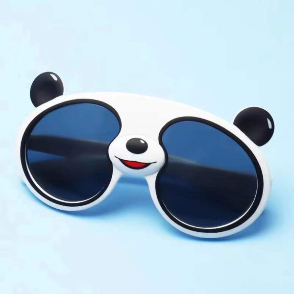 oly-a98c6ab267a4efdbdcf0c13479087cd9 Wholesale Silicone Cartoon Panda Sunglasses for Kids Party UV400