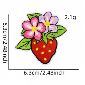 Strawberry cloth patch 9#