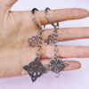 Wholesale Vintage Celtic Knot Clover Stainless Steel Keychain Fashion Accessory Boutique Resale