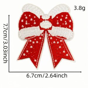 Bow cloth sticker 2#