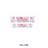 oly-a9d30bbe99850c0330ce94610814d986 Wholesale 8pcs Mixed Pink Bow Cartoon Doll Heart Leopard Western Girl Floral Print 3oz Cup Stickers Wrap