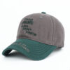 Wholesale Retro Colorblock Letter Baseball Cap Chic Fashion Accessory Gift