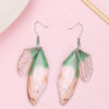 oly-a9df2646bf0139aa2da200c0373227c6 Wholesale Acrylic Butterfly Wing Earrings Fashion Accessory for Boutique Resale