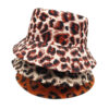 Wholesale Stylish Leopard Print Bucket Hat Sun Protection for Outdoor Beach