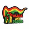 oly-a9eada6f58b63944781fe7b2f9b87bf9 Wholesale Black History Month Colorful Embroidered Fabric Patch Polyester Thread Decorative Gift