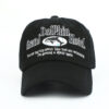Wholesale Chic Dolphin Embroidered Baseball Cap Adjustable Curved Brim Creamy White Fashion Accessory
