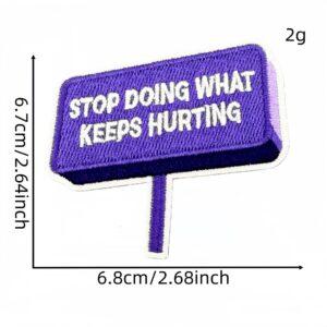 Inspirational english cloth sticker 18#