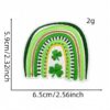 Wholesale Irish Green Embroidered Cloth Patch, Cartoon Festival Badge for Clothes, Decorative Gift