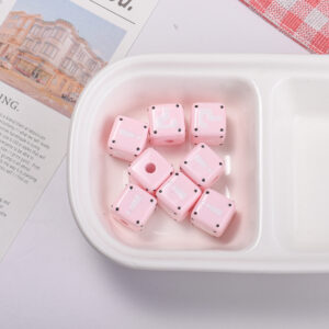 Pink greeting blocks